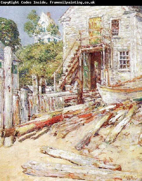 Childe Hassam Rigger's Shop at Provincetown, Mass